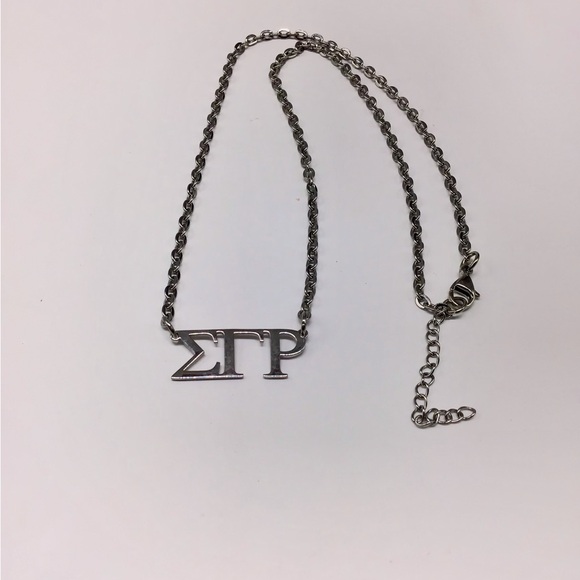 Sigma Gamma Rho Chain Necklace - Picture 5 of 6